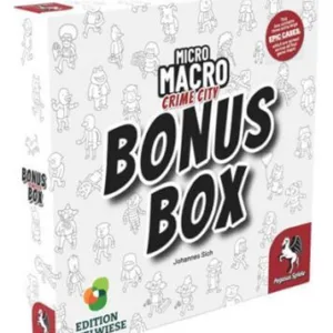 MicroMacro Crime City Card Game Bonus Box