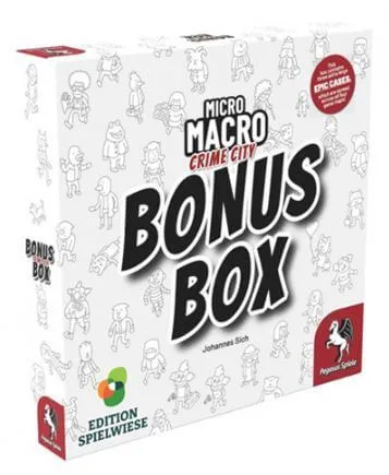 MicroMacro Crime City Card Game Bonus Box
